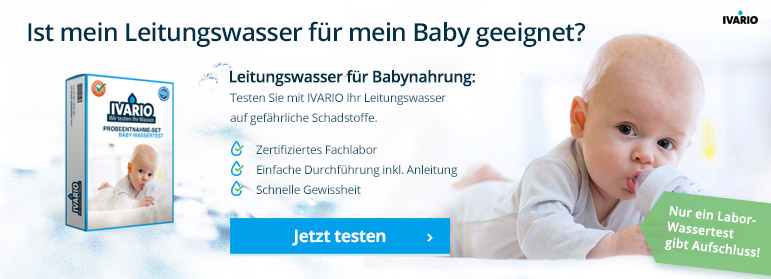 Baby Wassertest Anzeige - IVARIO